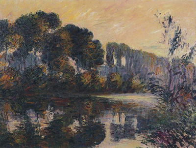 by the eure river