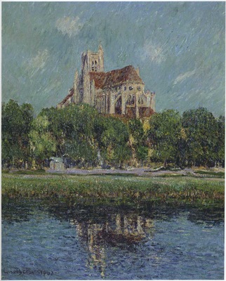 the auxerre cathedral