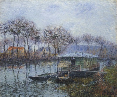 the seine at port marly