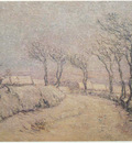 landscape in snow