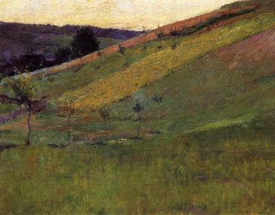 giverny hillside 1890