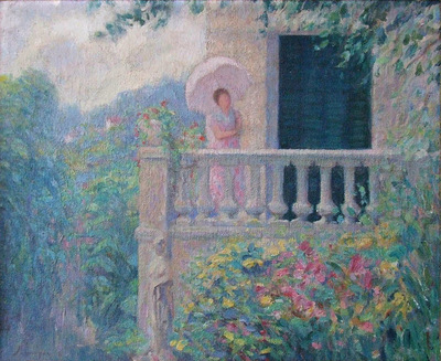 Lady on the Balcony