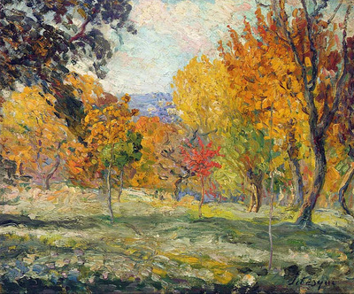 Lanscape with Trees