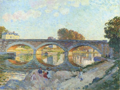 pont pierre at the lagny river
