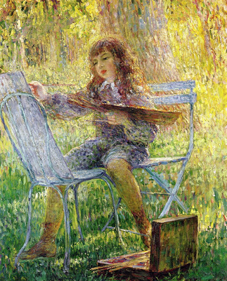 young painter 1904