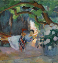 le pradet jeune femme au hamac