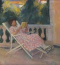 lesson on the terrace