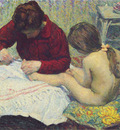 madame lebasque with daughter