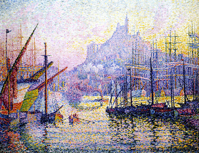 View of the Port of Marseille
