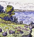 the coastal path saint tropez