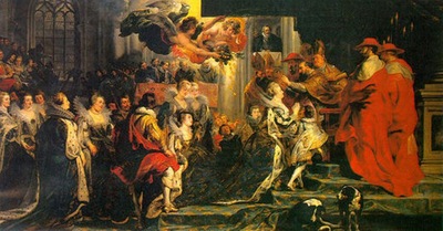 coronation of marie de medici 1622