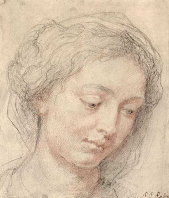 head of woman 1630 1632