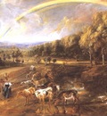 landscape with a rainbow