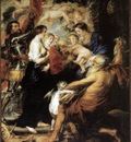 our lady with the saints