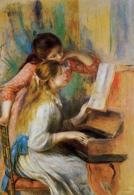 girls at the piano 2