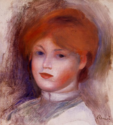 head of a young woman 1892