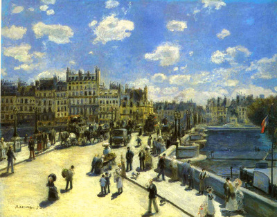 le pont neuf paris 1872