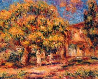 lime tree and farmhouse