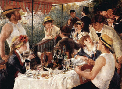 luncheon of the boating party