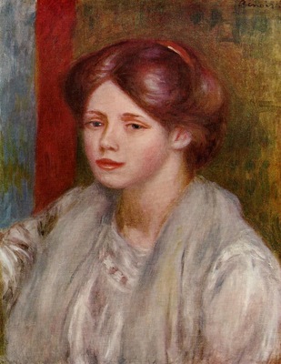 portrait of a young woman 1883
