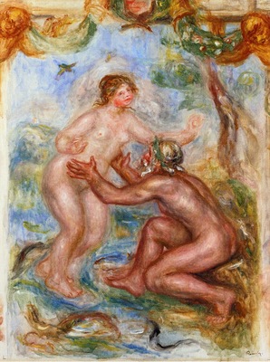 study for the saone embraced by the rhone