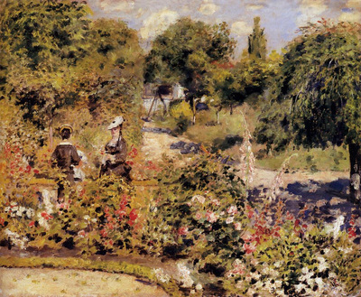 the garden at fontenay