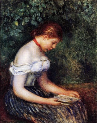 the reader la liseuse also known as seated young woman