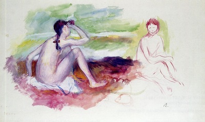 Two Bathers