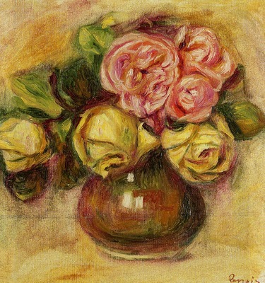 Vase  of Roses