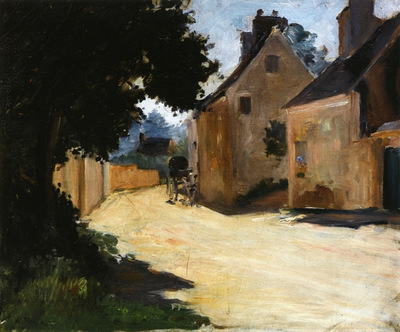 village street louveciennes 1871