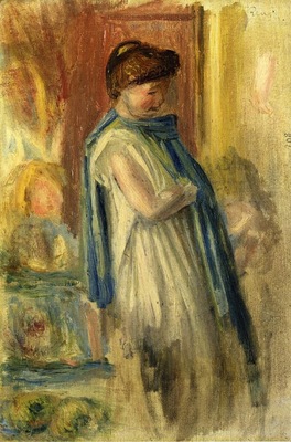 young woman standing