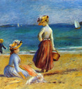 Figures on the Beach 1890s