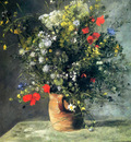 flowers in a vase 1866