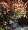 gladiolas in a vase 1874