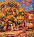 lime tree and farmhouse