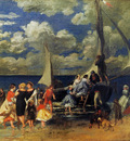 the return of the boating party