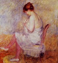 woman in a chemise 1897