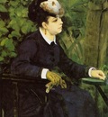 woman in a garden also known as woman with a seagull