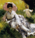 woman with parasol