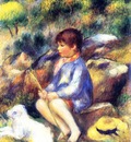 young boy by the river