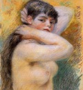 Young Woman at Her Toilette 1885 P C