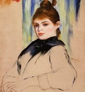 young woman with a bun in her hair