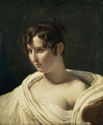 jeune femme en buste musee du Louvre
