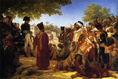 napoleon pardoning the rebels at cairo large
