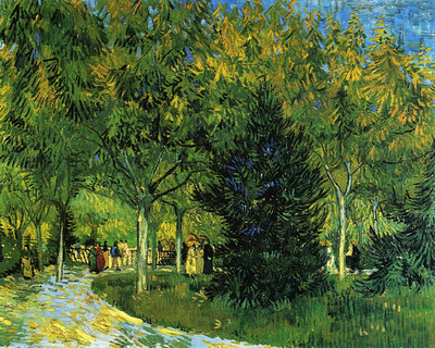 avenue in the park