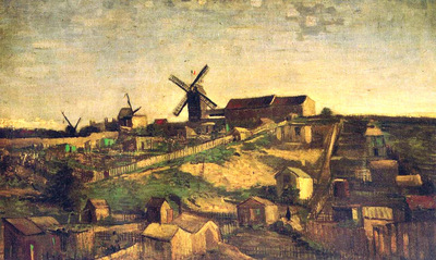 montmartre the quarry and windmills 1886