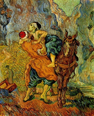 The Good Samaritan after Delacroix