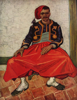 the seated zouave