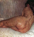Nude Woman Reclining Seen from the Back1887