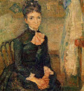 Woman Sitting by a Cradle